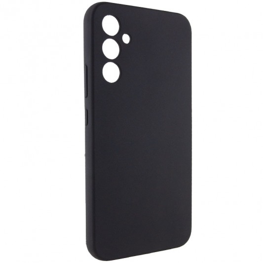 Чехол Silicone Cover Lakshmi Full Camera (AAA) для Samsung Galaxy S23 FE Черный / Black - изображение 1