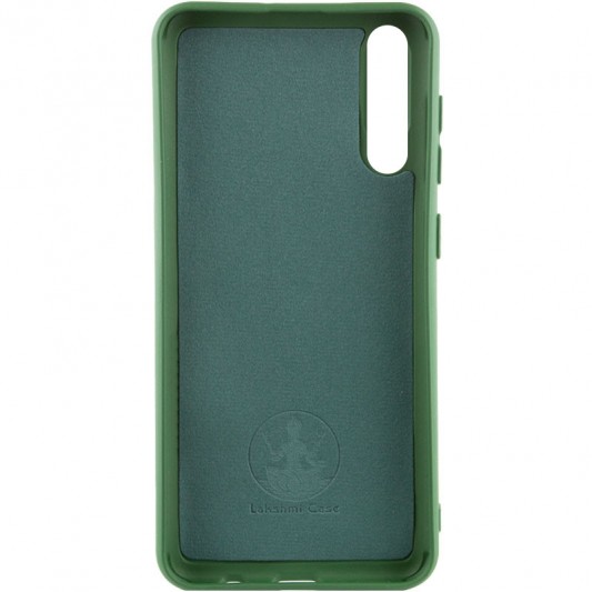 Чохол Silicone Cover Lakshmi (AA) для Samsung Galaxy A50 (A505F) / A50s / A30s Зелений / Dark green - зображення 1 