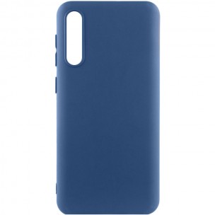 Чехол Silicone Cover Lakshmi (AA) для Samsung Galaxy A50 (A505F) / A50s / A30s Синий / Navy Blue