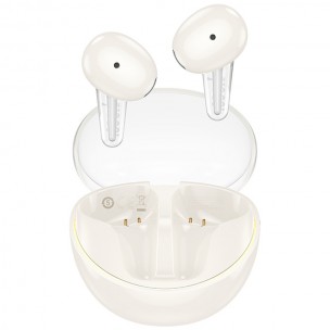 Беспроводные TWS наушники Hoco EW202 Magic Milky White