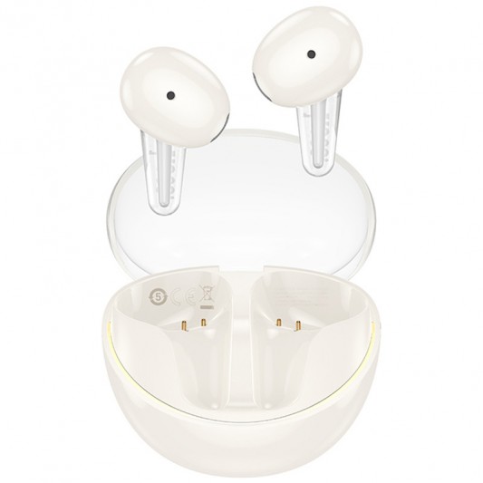 Бездротові TWS навушники Hoco EW202 Magic Milky White