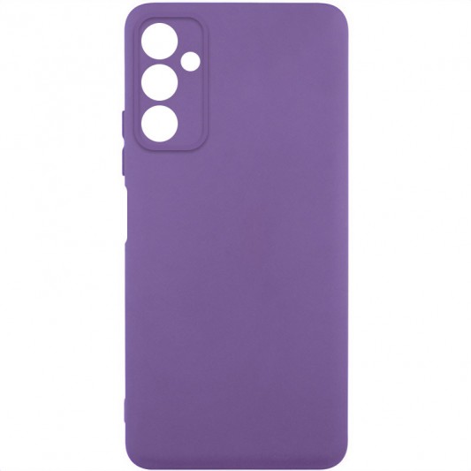 Чохол TPU GETMAN Liquid Silk Full Camera для Samsung Galaxy A34 5G Фіолетовий / Amethyst