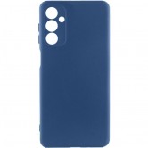 Чохол TPU GETMAN Liquid Silk Full Camera для Samsung Galaxy A34 5G Синій / Navy Blue Чохол TPU GETMAN Liquid Silk Full Camera для Samsung Galaxy A34 5G Синій / Navy Blue