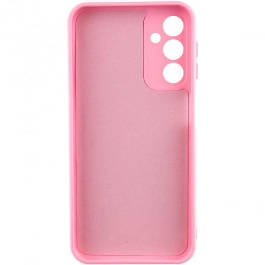 Чохол TPU GETMAN Liquid Silk Full Camera для Samsung Galaxy A54 5G Рожевий / Pink - зображення 2 