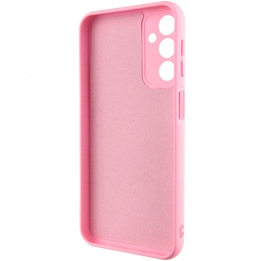 Чохол TPU GETMAN Liquid Silk Full Camera для Samsung Galaxy A54 5G Рожевий / Pink - зображення 3 