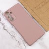 Чехол TPU GETMAN Liquid Silk Full Camera для Samsung Galaxy A54 5G Розовый / Pink Sand
