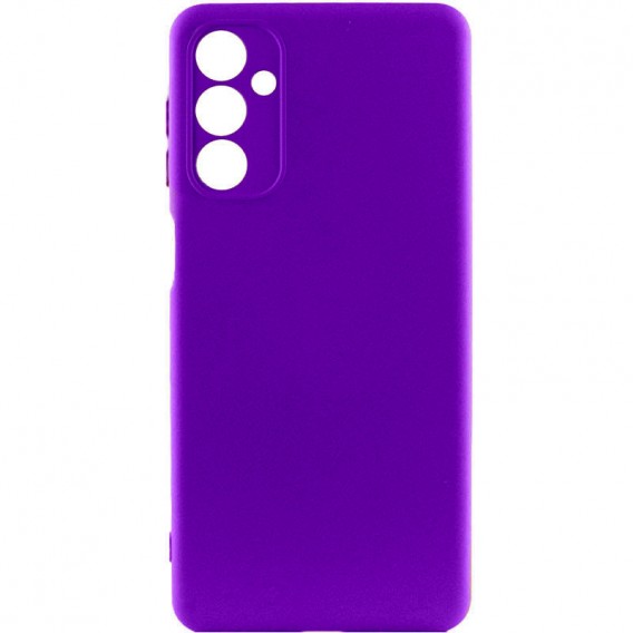 Чохол TPU GETMAN Liquid Silk Full Camera для Samsung Galaxy A54 5G Фіолетовий / Ultra Violet