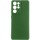 Чохол TPU GETMAN Liquid Silk Full Camera для Samsung Galaxy S22 Ultra Зелений / Dark green