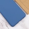 Чохол TPU GETMAN Liquid Silk Full Camera для Samsung Galaxy S22 Ultra Синій / Navy Blue