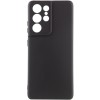 Чохол TPU GETMAN Liquid Silk Full Camera для Samsung Galaxy S22 Ultra Чорний / Black