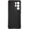 Чохол TPU GETMAN Liquid Silk Full Camera для Samsung Galaxy S22 Ultra Чорний / Black