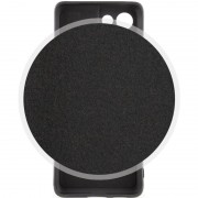 Чохол TPU GETMAN Liquid Silk Full Camera для Samsung Galaxy S22 Ultra Чорний / Black