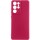 Чохол TPU GETMAN Liquid Silk Full Camera для Samsung Galaxy S22 Ultra Бордовий / Marsala