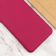 Чохол TPU GETMAN Liquid Silk Full Camera для Samsung Galaxy S22 Ultra Бордовий / Marsala