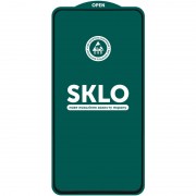 Защитное стекло SKLO 5D (тех.пак) для Xiaomi Redmi Note 14 5G / Poco M7 Pro 5G Черный