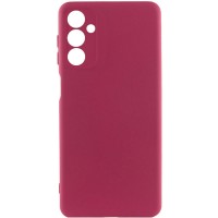 Чехол TPU GETMAN Liquid Silk Full Camera для Samsung Galaxy M23 5G Бордовый / Marsala