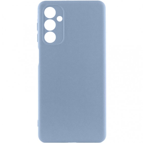 Чохол TPU GETMAN Liquid Silk Full Camera для Samsung Galaxy M23 5G Блакитний / Lilac Blue