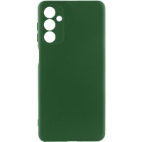 Чехол TPU GETMAN Liquid Silk Full Camera для Samsung Galaxy M23 5G Зеленый / Dark green
