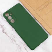 Чохол TPU GETMAN Liquid Silk Full Camera для Samsung Galaxy M23 5G Зелений / Dark green