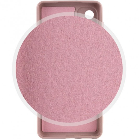 Чохол TPU GETMAN Liquid Silk Full Camera для Samsung Galaxy M23 5G Рожевий / Pink Sand - зображення 2 