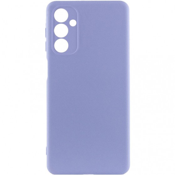 Чохол TPU GETMAN Liquid Silk Full Camera для Samsung Galaxy M23 5G Бузковий / Dasheen