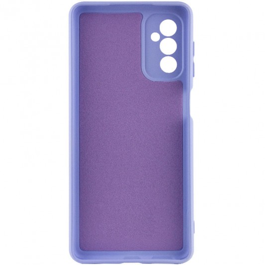 Чохол TPU GETMAN Liquid Silk Full Camera для Samsung Galaxy M23 5G Бузковий / Dasheen - зображення 1 