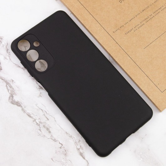 Чохол TPU GETMAN Liquid Silk Full Camera для Samsung Galaxy M23 5G Чорний / Black - зображення 3 