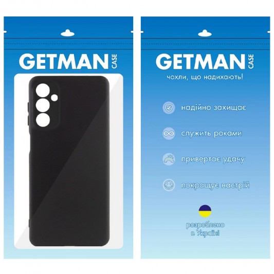 Чохол TPU GETMAN Liquid Silk Full Camera для Samsung Galaxy M23 5G Чорний / Black - зображення 7 