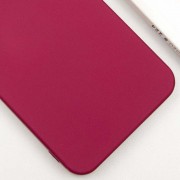 Чехол TPU GETMAN Liquid Silk Full Camera для Samsung Galaxy S23 Бордовый / Marsala