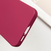 Чехол TPU GETMAN Liquid Silk Full Camera для Samsung Galaxy S23 Бордовый / Marsala