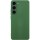 Чехол TPU GETMAN Liquid Silk Full Camera для Samsung Galaxy S23 Зеленый / Dark green