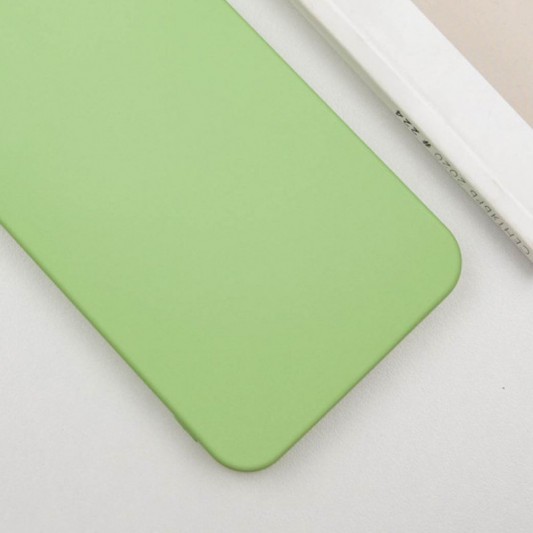 Чехол TPU GETMAN Liquid Silk Full Camera для Samsung Galaxy S23 Зеленый / Pistachio - изображение 1