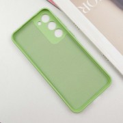 Чехол TPU GETMAN Liquid Silk Full Camera для Samsung Galaxy S23 Зеленый / Pistachio