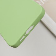 Чехол TPU GETMAN Liquid Silk Full Camera для Samsung Galaxy S23 Зеленый / Pistachio