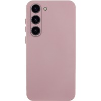 Чохол TPU GETMAN Liquid Silk Full Camera для Samsung Galaxy S23 Рожевий / Pink Sand