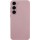 Чехол TPU GETMAN Liquid Silk Full Camera для Samsung Galaxy S23 Розовый / Pink Sand