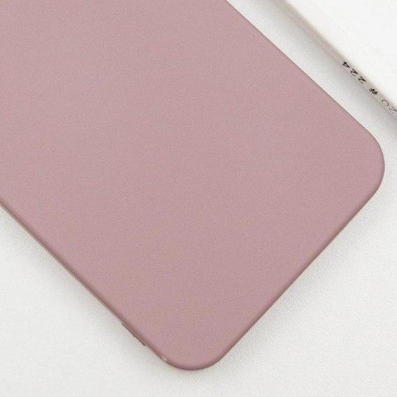 Чехол TPU GETMAN Liquid Silk Full Camera для Samsung Galaxy S23 Розовый / Pink Sand