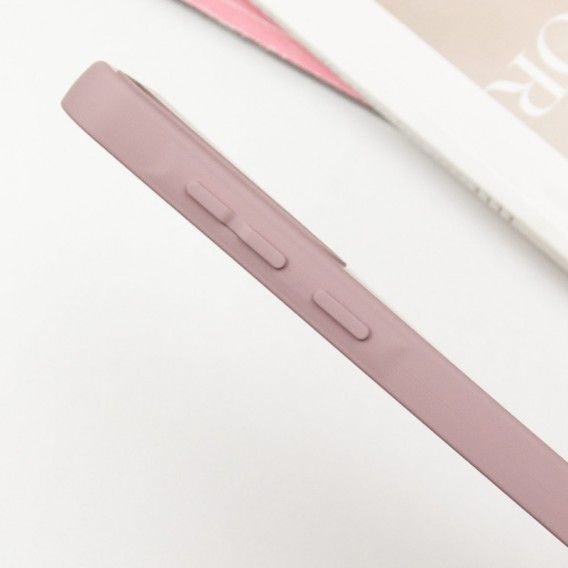 Чехол TPU GETMAN Liquid Silk Full Camera для Samsung Galaxy S23 Розовый / Pink Sand