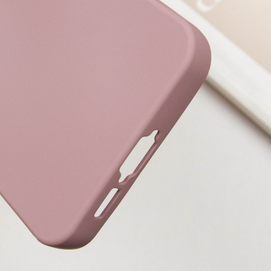 Чохол TPU GETMAN Liquid Silk Full Camera для Samsung Galaxy S23 Рожевий / Pink Sand - зображення 5 