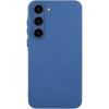 Чохол TPU GETMAN Liquid Silk Full Camera для Samsung Galaxy S23 Синій / Navy Blue