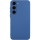 Чехол TPU GETMAN Liquid Silk Full Camera для Samsung Galaxy S23 Синий / Navy Blue