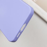 Чехол TPU GETMAN Liquid Silk Full Camera для Samsung Galaxy S23 Сиреневый / Dasheen