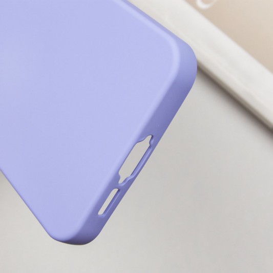 Чехол TPU GETMAN Liquid Silk Full Camera для Samsung Galaxy S23 Сиреневый / Dasheen - изображение 5