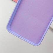 Чехол TPU GETMAN Liquid Silk Full Camera для Samsung Galaxy S23 Сиреневый / Dasheen