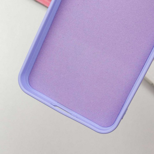 Чехол TPU GETMAN Liquid Silk Full Camera для Samsung Galaxy S23 Сиреневый / Dasheen - изображение 6