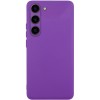 Чохол TPU GETMAN Liquid Silk Full Camera для Samsung Galaxy S23 Фіолетовий / Purple