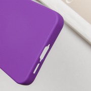 Чехол TPU GETMAN Liquid Silk Full Camera для Samsung Galaxy S23 Фиолетовый / Purple