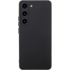 Чохол TPU GETMAN Liquid Silk Full Camera для Samsung Galaxy S23 Чорний / Black