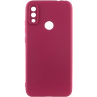 Чехол TPU GETMAN Liquid Silk Full Camera для Xiaomi Redmi Note 7 / Note 7 Pro / Note 7s Бордовый / Marsala