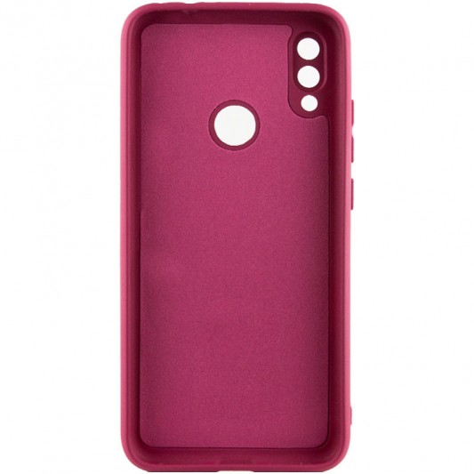 Чохол TPU GETMAN Liquid Silk Full Camera для Xiaomi Redmi Note 7 / Note 7 Pro / Note 7s Бордовий / Marsala - зображення 1 